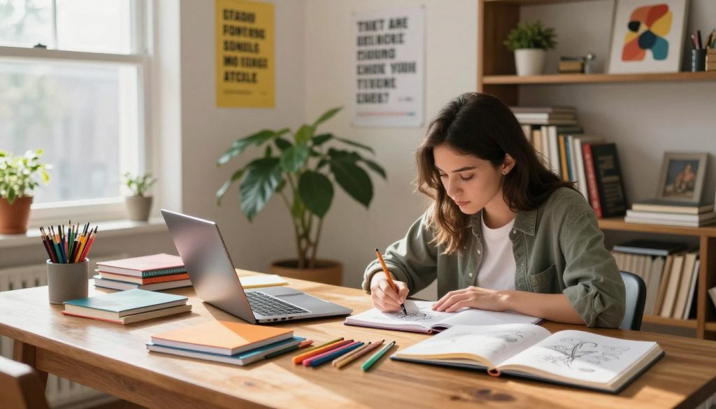 Get creative in your studies