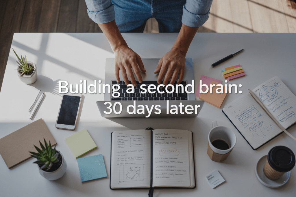 I Spent 30 Days Building a Second Brain—Here’s What Actually Changed
